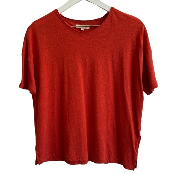 NWT Madewell Raw-Edged Hangout Tee, Size XXS - Picture 2 of 7